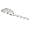 AAProTools Steel Protractor 0-180 Degrees with Round Head Stainless WG-004