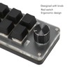 Mini Keypad Knob Design Red Switch Dual Mode Plug and