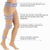 2 pantimedias de compresión de 20 a 30 mmHg opacas