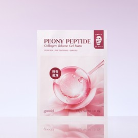 Goodal 구달 피오니 펩타이드 콜라겐 탄력 겔 마스크 5매 기획 Goodal Peony Peptide Collagen Elastic Gel Mask 5 Sheets Set