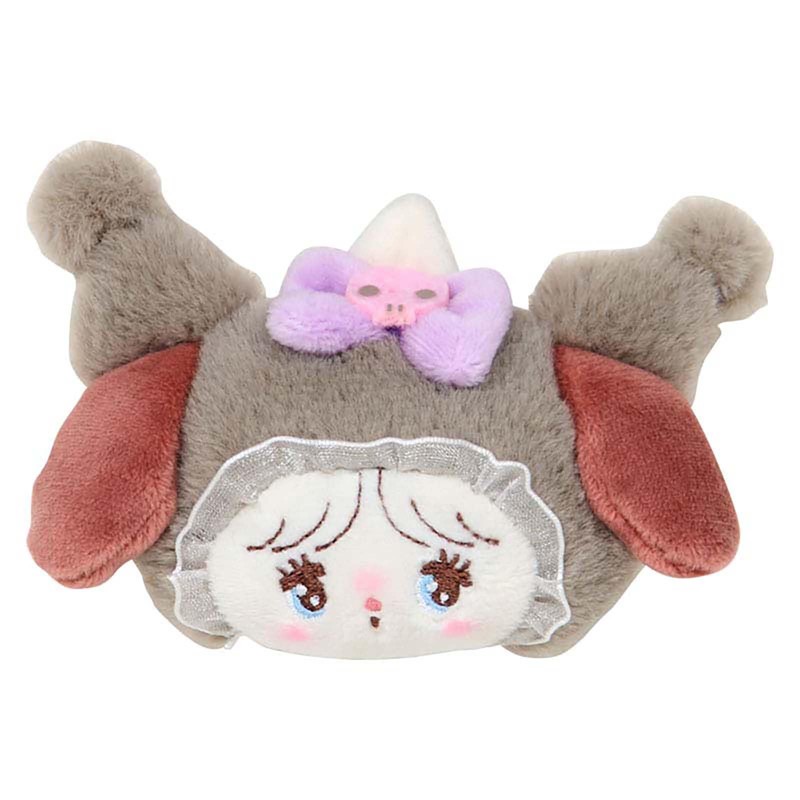 Sanrio Mikko Illustrations Hair Clip Set Kuromi Right-facing and Left-facing