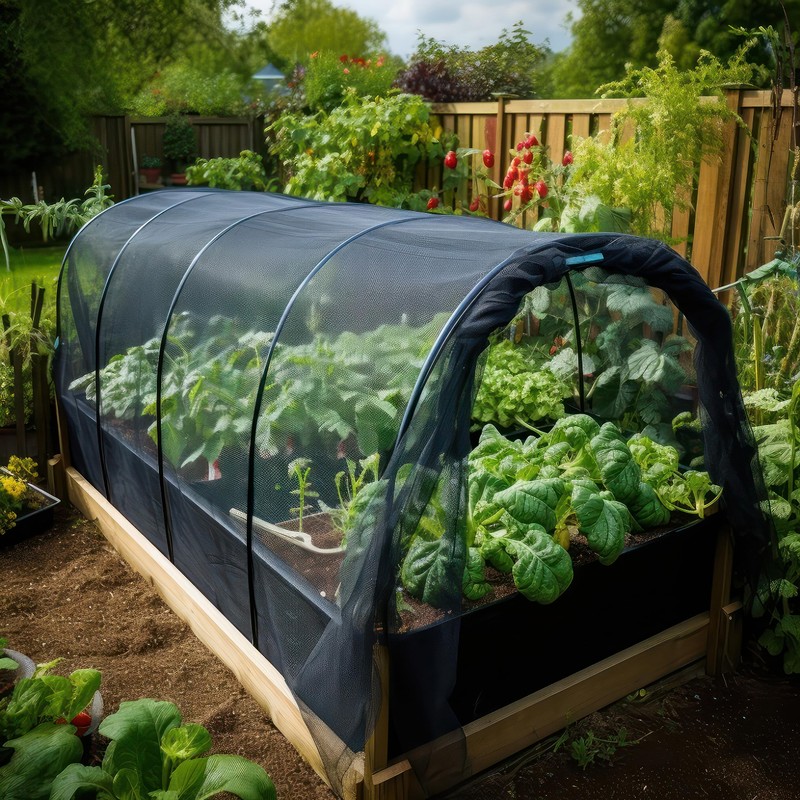 Black DIY Mosquito Net Fabric | 10x10 FT Netting |