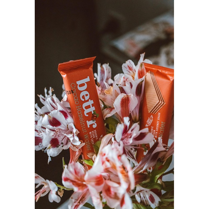 Bett'r No Added Sugar Wafers (Strawberry)