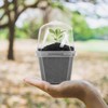 EBaokuup 30PCS Clear Plant Nursery Pots with Humidity Dome -