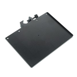 Lilaly 7.9 x 5.5inch Mic Stand Tray, Clamp Shelf, Tray Stand, Microphone Holder, Clamp Rack for Live Streaming, Stage, Music Sheet, Karaoke, Recording, Podcast