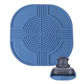 BOMODOTA Silicone Heat-Resistan Mat for Ninja Crispi Air Fryer, Ninja Crispi Air Fryer Accessories Reusable Anti-Slip Countertop Protector, Kitchen Air Fryer Trivet