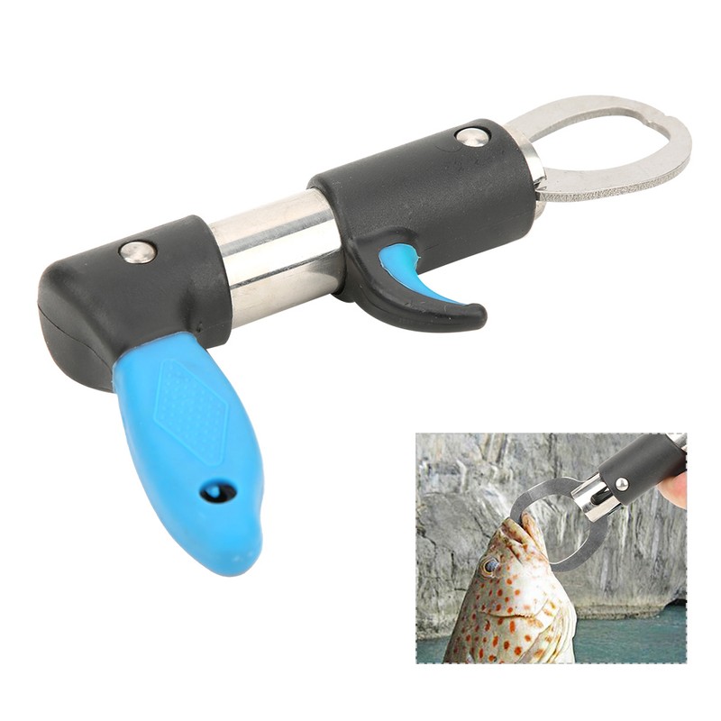 Stainless Steel Fish Control Lip Gripper Plier Lure Controller Clamp