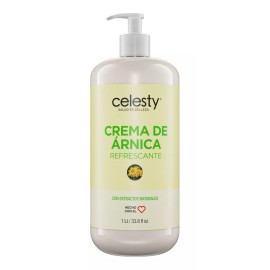 Celesty Crema Árnica Para Masajes 1l Celesty® Efecto Calmante