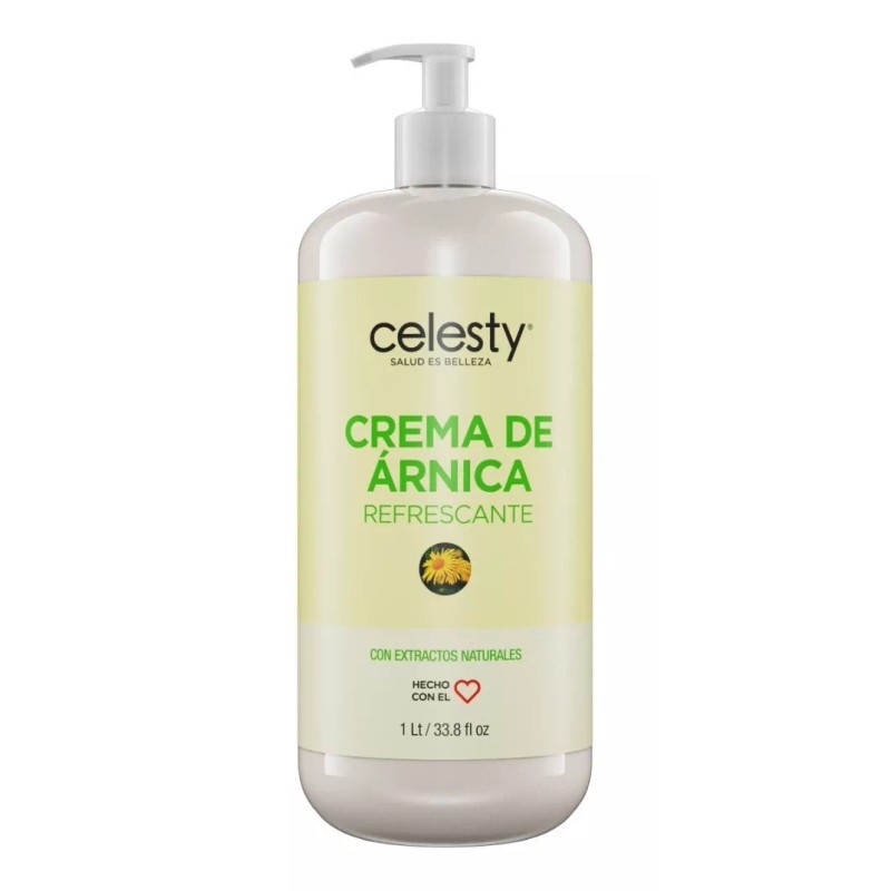 Celesty Crema Árnica Para Masajes 1l Celesty® Efecto Calmante