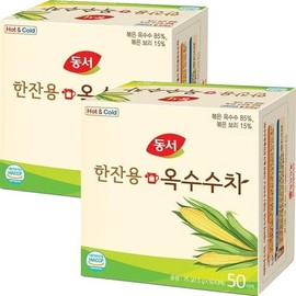 SellerHub 동서 한잔용 옥수수차 1.5g x 100T (50개입x2개) (S11551510) Dong Seo Corn Tea for One Cup 1.5g x 100T (50 Packs x 2) (S11551510)