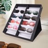 NOVISIO 12 Grids Sunglasses Organizer Storage Eyeglasses Holder Multiple Glasses