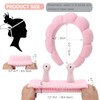 DRESHOW Spa Headband for Washing Face Bracelet Snail Hair Bands