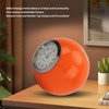 Ball Shape Table Clock Billiards Ball Clock Resin Accurate Decorative