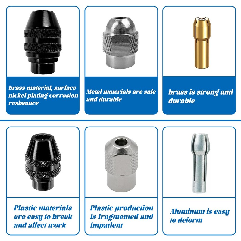 23-Piece Drill Chuck Set, Replacement 4486 Quick Change Drill Chuck