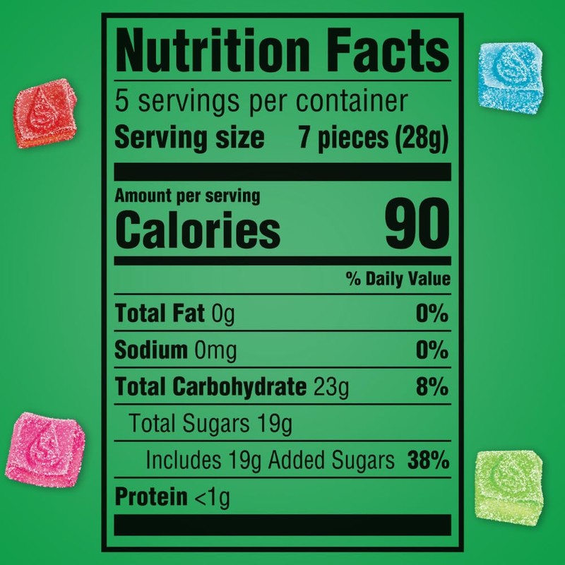 STARBURST Gummies Sours Gummy Candy, 5 oz Bag (Pack of