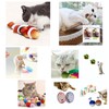 Runske 38Pcs Cat Toys Set,Plastic Springs,Catnip Fish,Plush Balls,Bell Balls,Mice cage