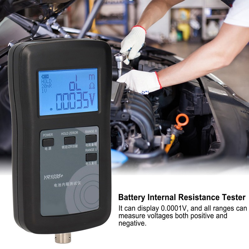 HighAccuracy Battery Resistance Tester Internal Resistance Test Instrument 100V Battery