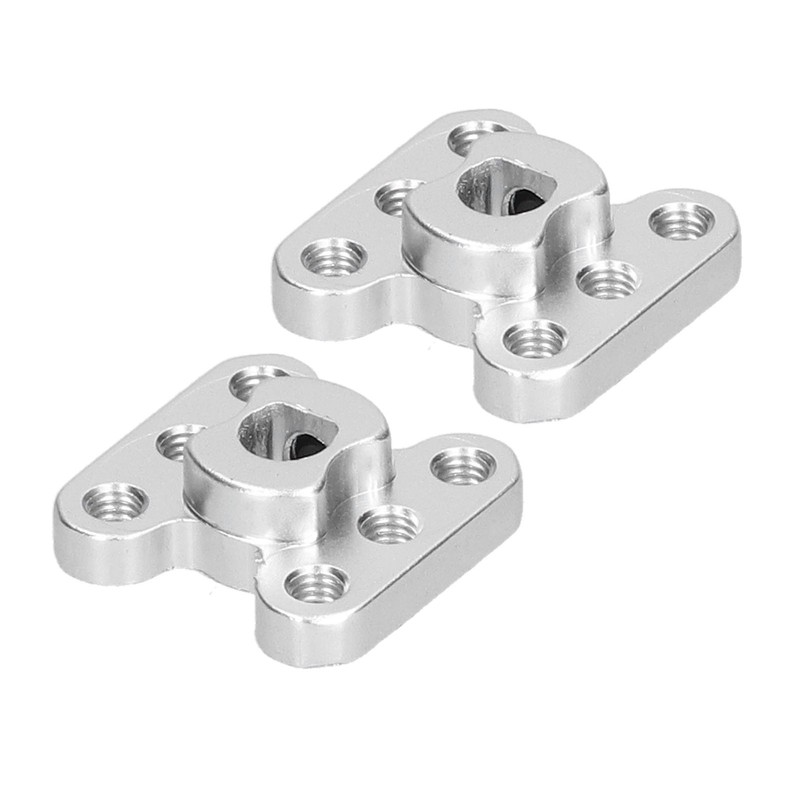 2Pcs Flange Shaft Coupling Aluminium Alloy 6mm D Hole Light