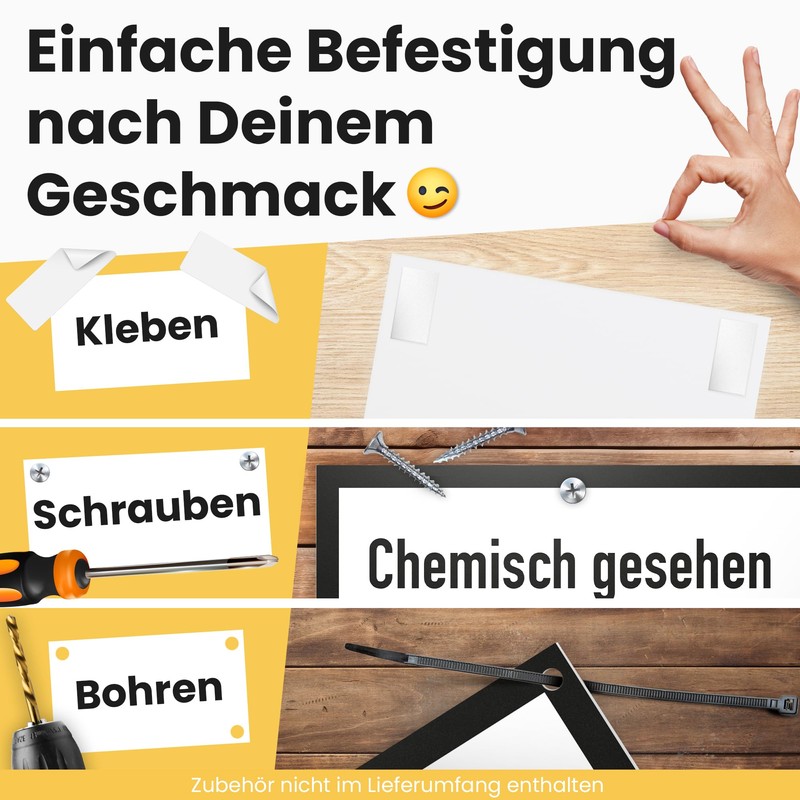 DankeDir! Alcohol is a Solution Sign with Saying - Funny