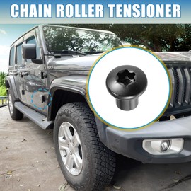 X AUTOHAUX Set of 4 Car Door Hinge Nut Lock Bolts for Jeep Wrangler JK