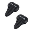 CTForest Pack of 2 Black Saddle Protectors Waterproof Bicycle Bicycle