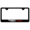 Au-TOMOTIVE GOLD Logo Polycarbonate License Plate Frame for Toyota TRD