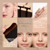 MIRUOKOU (2025 Newest Dual Head Design) Foundation Stick with Brush,