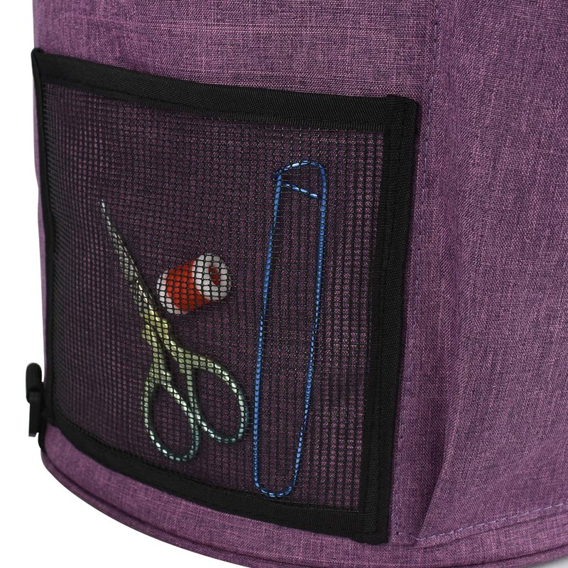 QIUPFGUT Yarn Organiser, Portable Storage Bag for Yarns, Knitting Bag,