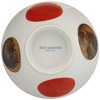 Hasamiyaki Wayama Kiln Kurawanka Rice Bowl, Red Round Crest