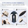 Ouqiesli Portable Folding Umbrella Compact Travel Windproof UV Protection Umbrella