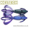 Keitech Crazy Flapper 2.8" #520 Gripan Orange Gold