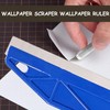 WADY Paint Trim Guard Paint Wallpaper Scraper, 12 inch Multi-Purpose