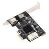 PCIe to PS/2 Adapter Card MCS9990CV Chip Built in USB2.0