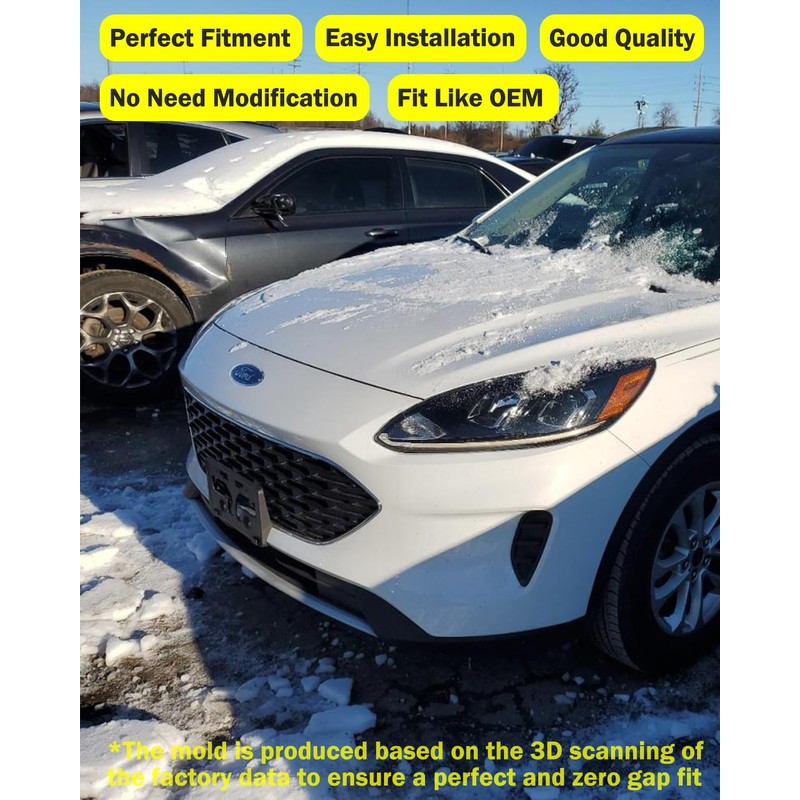 Front License Plate Frame for Ford Escape 2020 2021 2022