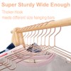 Koobay 16.5" Rose Gold Copper Clothes Hangers - 30 Pack,Heavy