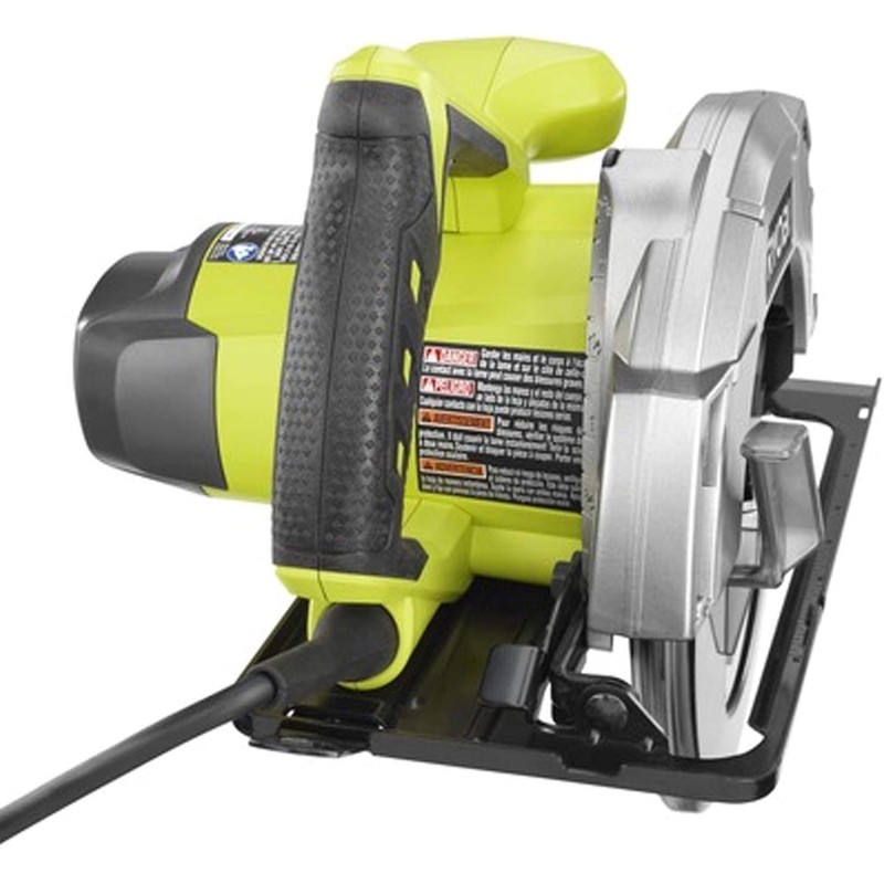 Ryobi 14 Amp 7-1/4" Electric Circular Saw w/Exactline CSB135L (Renewed)