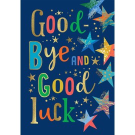 Avant Garde Studios Goodbye & Goodluck Card Stars - 9 x 6 inches