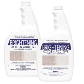 Kirby 32oz. Brightening Oxygen Additive for carpet shampoo (2 bottles) Genuine
