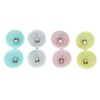 4Pcs Glowing Pool Balls Reusable Silicone Glowing Beach Ball Water