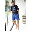 Jan Vanderstorm Charle Men's Sleep Shorts (Pack of 2), blue
