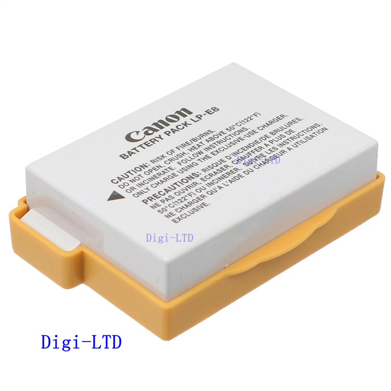 For Canon Genuine Original Canon LP-E8 Battery for EOS 550D