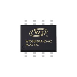 WT588，WT588F04A-8S-A2 Recordable Voice Sound Chip；16 bit DAC Output Voice Sound IC; 600s 8 Pin Music Chip