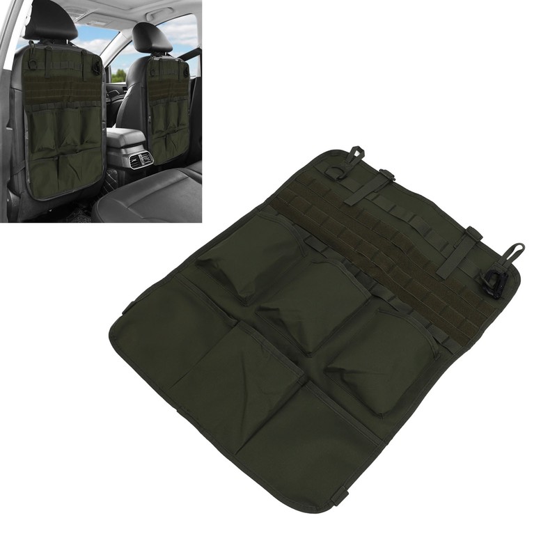 Car Back Seat Storage Bag Multifunctional Nylon Lightweight Optimizing Space