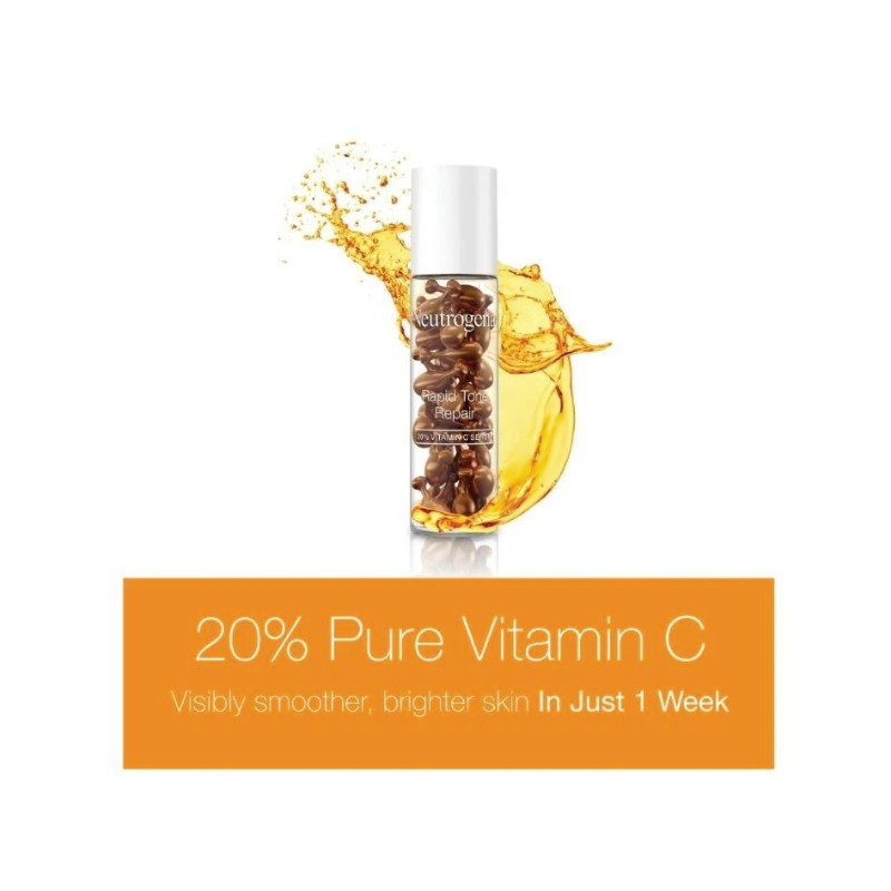 Neutrogena Rapid Tone Repair 20% Vitamin C Serum Capsules 30