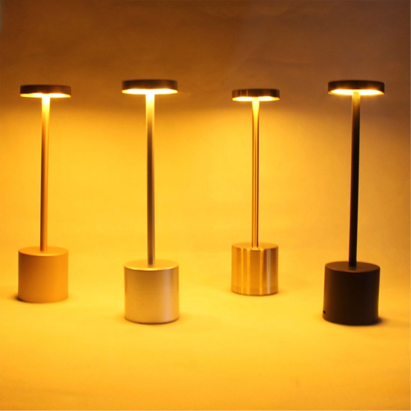 3 Colors I Shape Table Lamp Stepless Dimming LED Eye