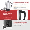Elite Gourmet EC140 Electric 6-Cup Coffee Percolator with Keep Warm,