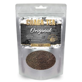 Siberian Chaga Mushroom Loose Tea 4 Oz. (113g.) Caffeine Free Natural Immune System Booster and Body Healer (Original)