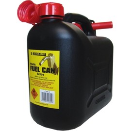 S Style CAN3 Diesel Fuel Can and Spout Black 5 Litre