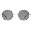 COASION Retro Small Round Polarized Sunglasses for Women Men Circle