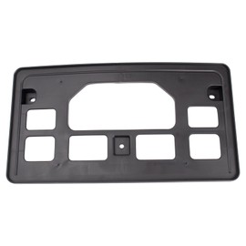 TRQ Front License Plate Bracket Black Compatible with 2015-2017 Acura TLX AC1068101